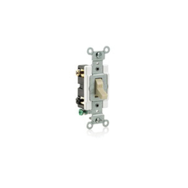 Leviton Toggle Switch Eb Sw Std Tgl 2Po 20A120/277Vac CS220-2E